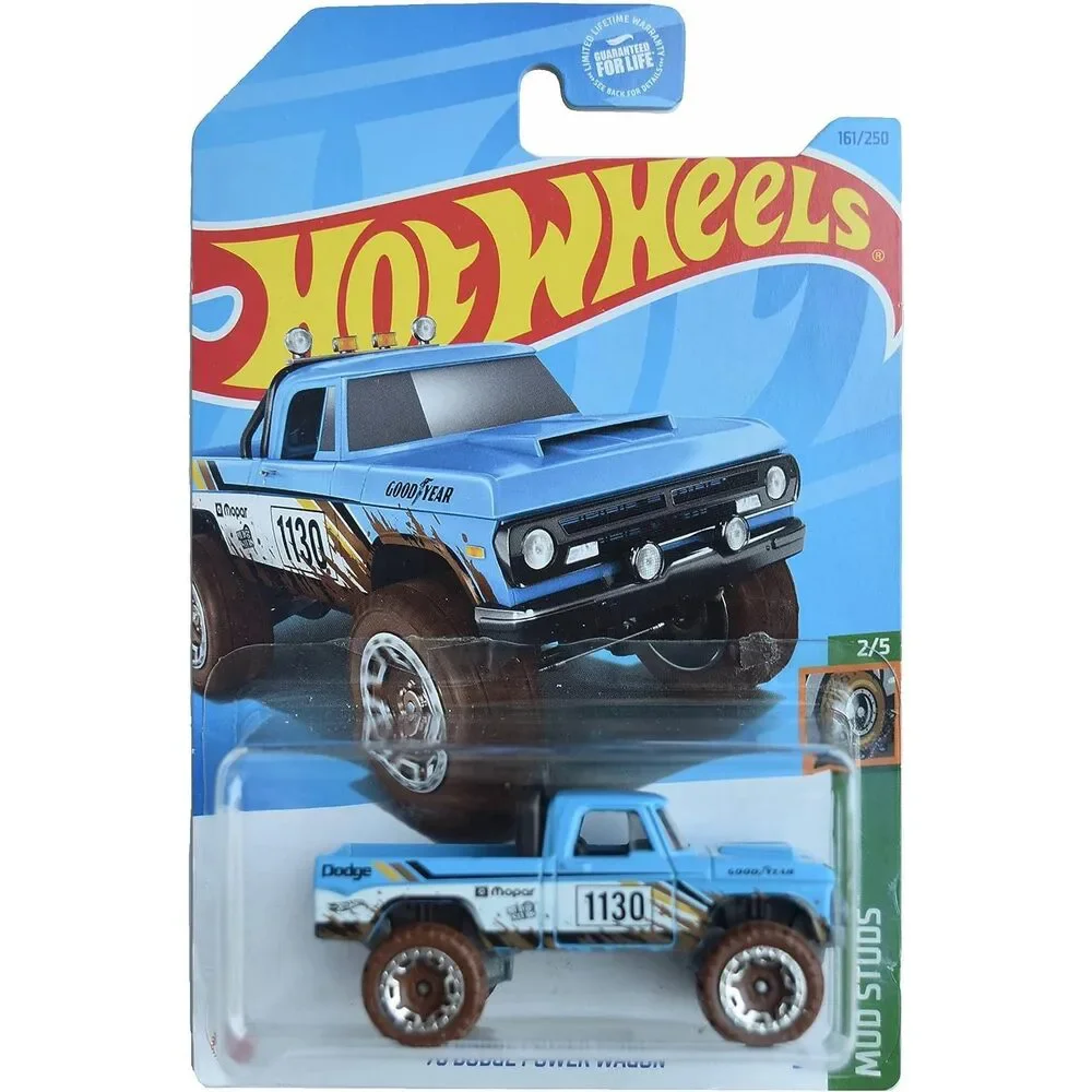 Hot Wheels '70 Dodge Power Wagon Mud Studs 2/5 161/250